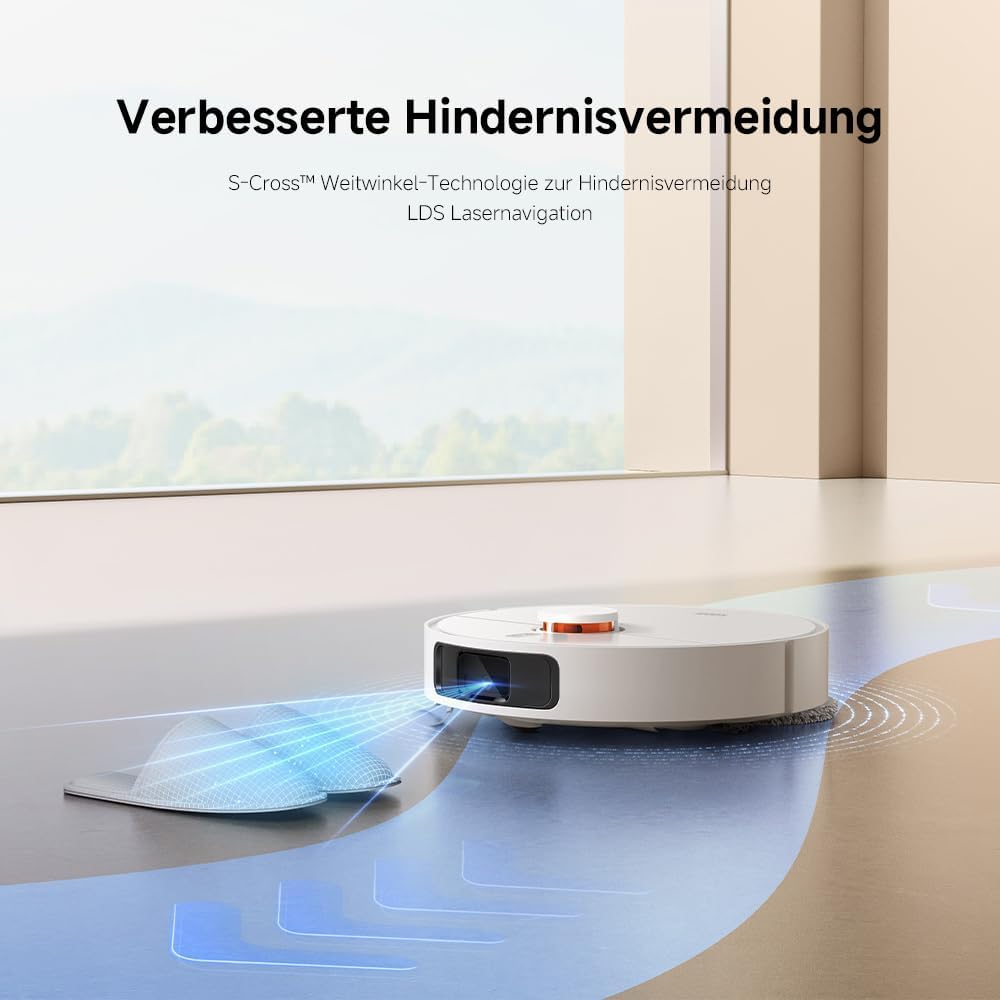 Xiaomi Robot Vacuum X20+ with All-in-One Station 6000Pa Suction Self-Cleaning Mop 140 Min Battery