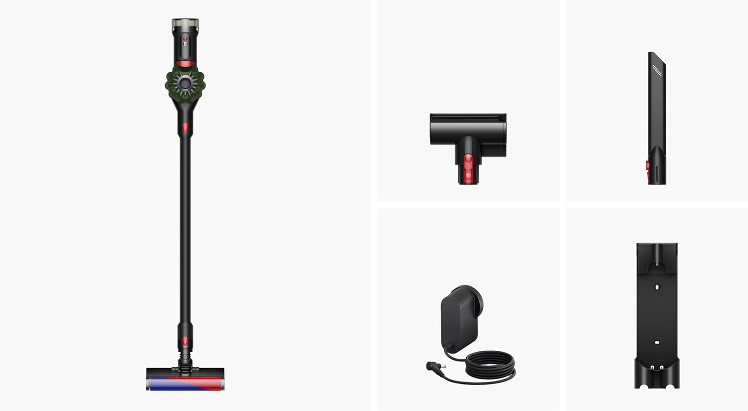 Dyson V8 Cyclone Cordless Vacuum 150AW 60 Minutes Runtime Motorbar Anti-Tangle Pet Hair Cleaning