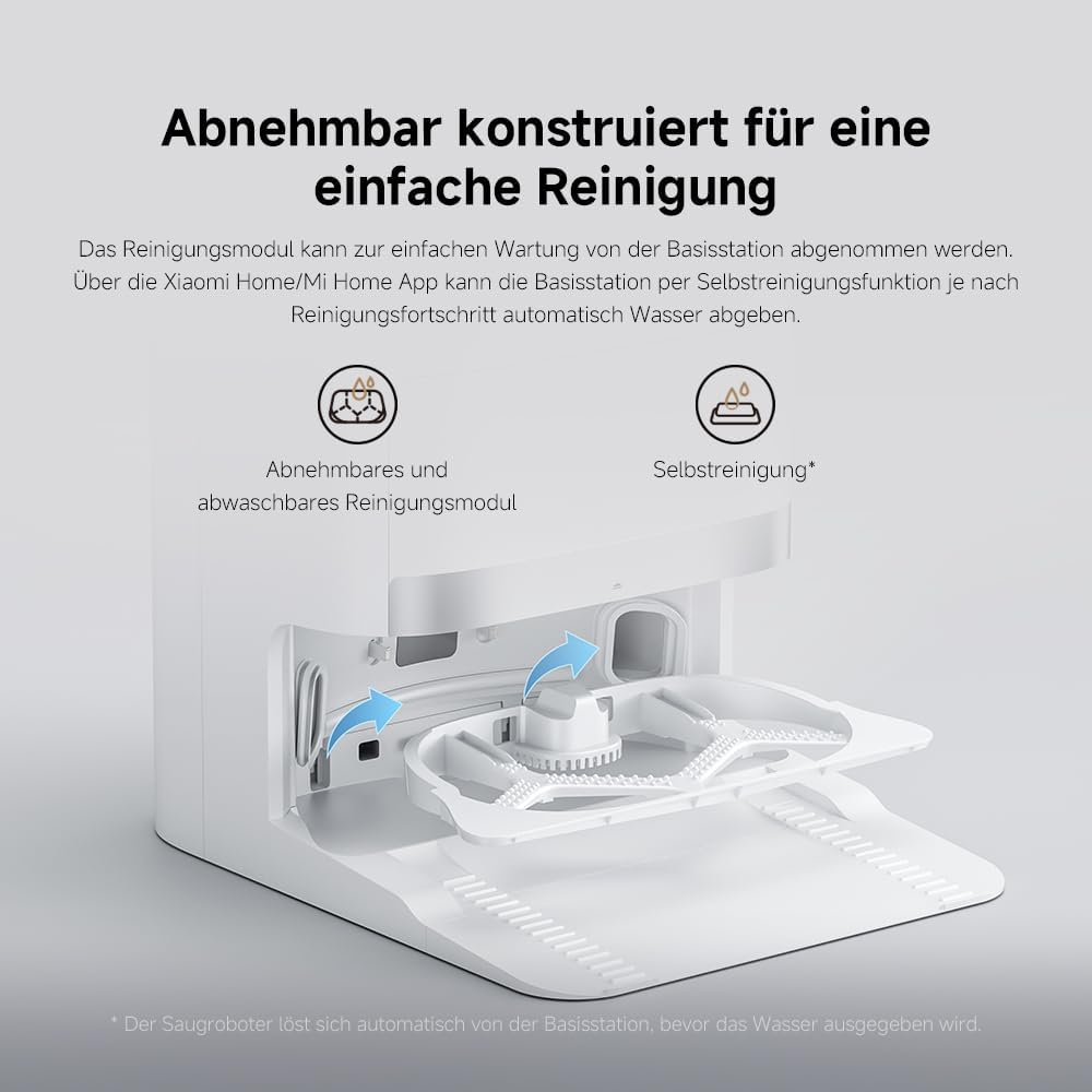 Xiaomi Robot Vacuum X20+ with All-in-One Station 6000Pa Suction Self-Cleaning Mop 140 Min Battery