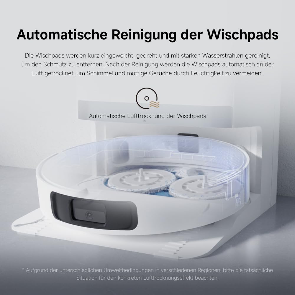 Xiaomi Robot Vacuum X20+ with All-in-One Station 6000Pa Suction Self-Cleaning Mop 140 Min Battery