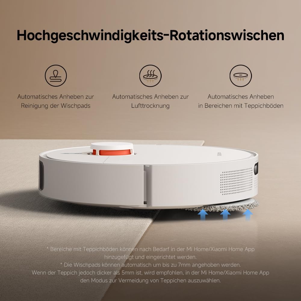 Xiaomi Robot Vacuum X20+ with All-in-One Station 6000Pa Suction Self-Cleaning Mop 140 Min Battery