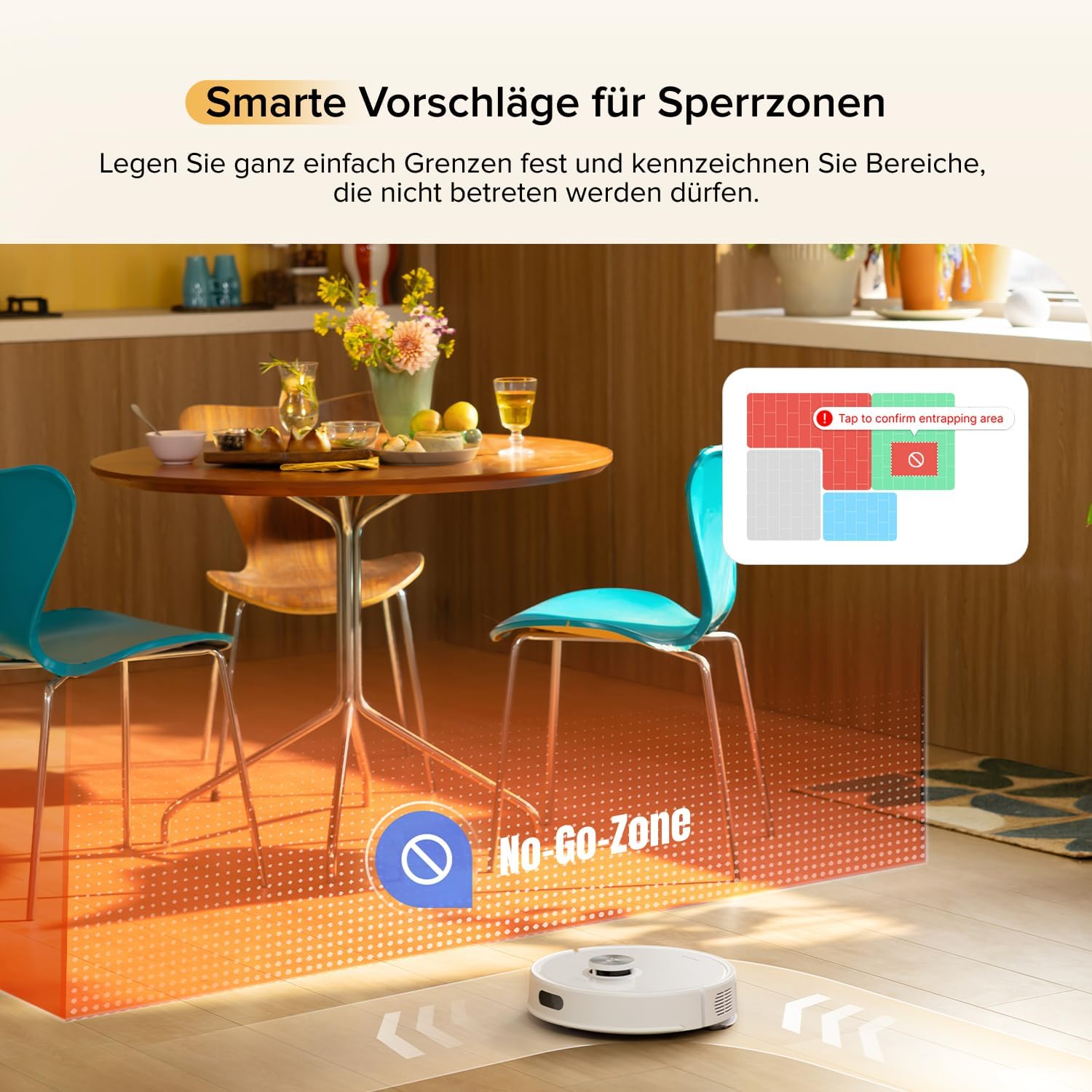 Roborock Q7 M5 Robot Vacuum with Mop 10000Pa Suction LiDAR Navigation Pet Hair Carpet Cleaning 150 Min Runtime App Control White