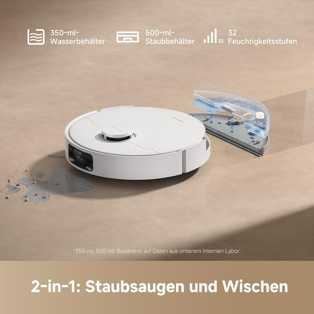 Dreame D20 Pro Plus Robot Vacuum Mop 13000Pa Pet Hair Carpet Hard Floor Self Empty LDS Navigation 5200mAh