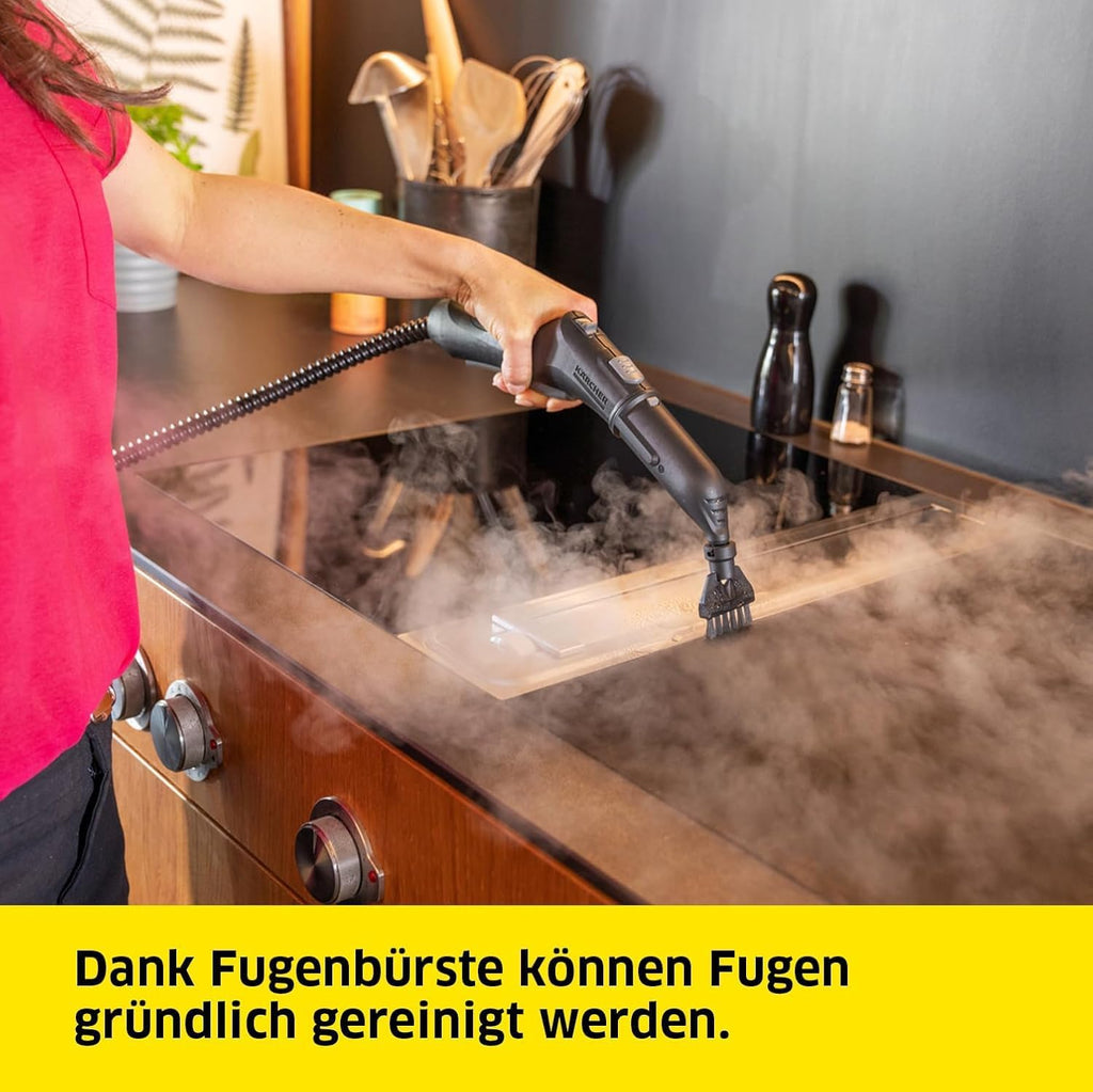 Karcher SC 4 Deluxe Steam Cleaner 4 Bar 130m2 Coverage EasyFix Floor Kit Included Professional Grade