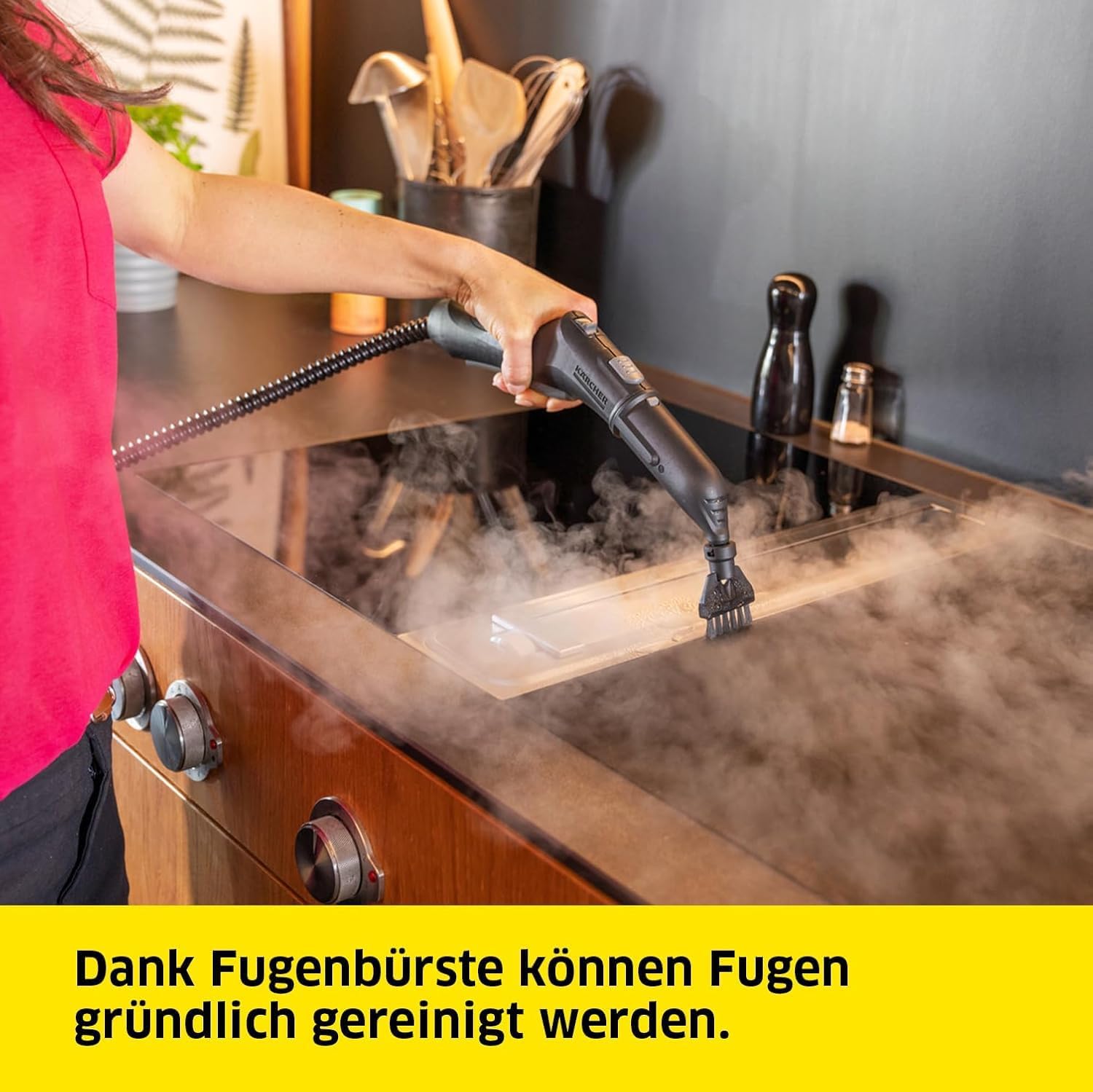 Karcher SC 4 Deluxe Steam Cleaner 4 Bar 130m2 Coverage EasyFix Floor Kit Included Professional Grade