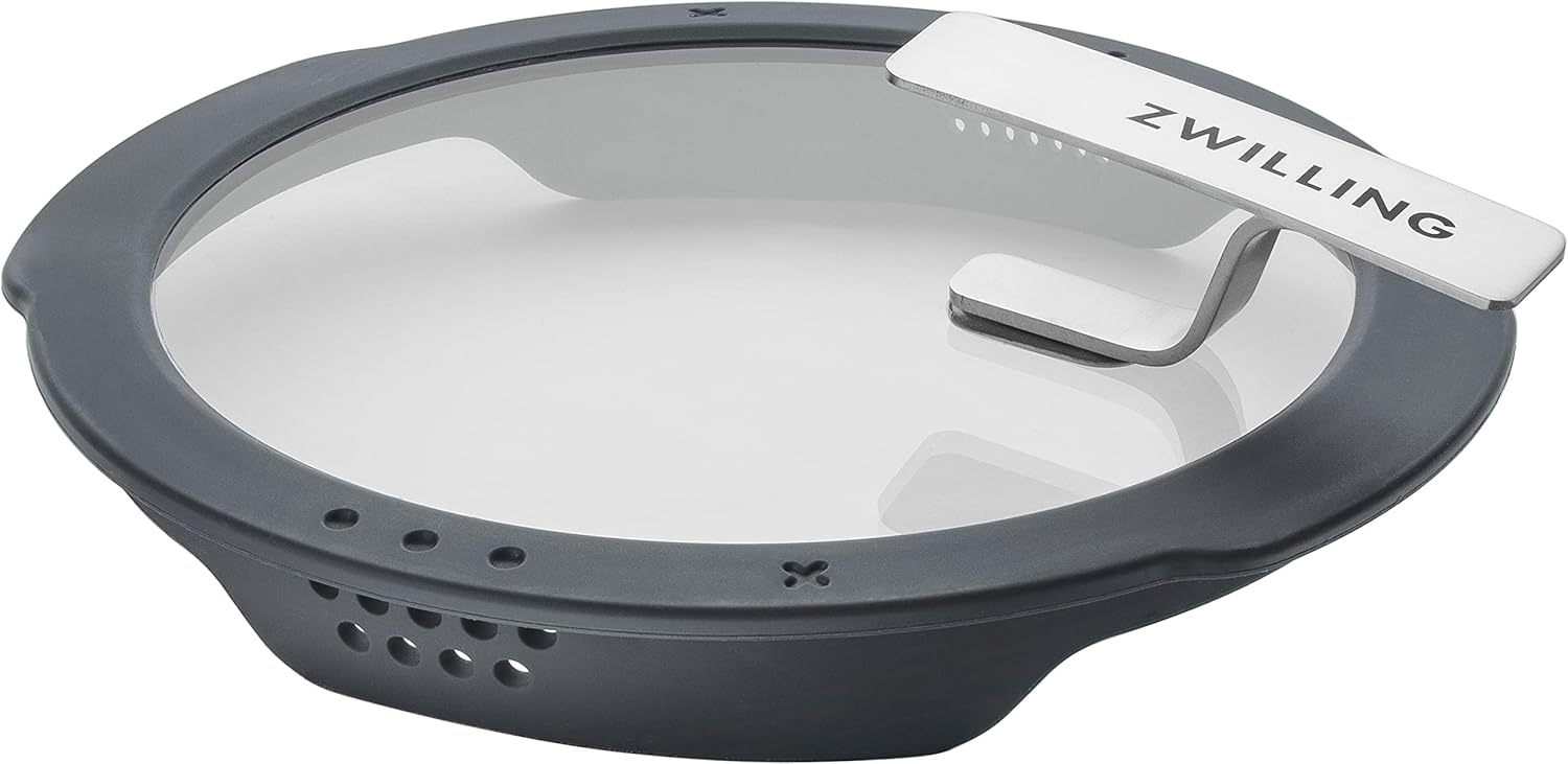 ZWILLING Simplify 5-Piece Stainless Steel Saucepan Set Induction Safe with Strainer Lids and Stay Cool Handles