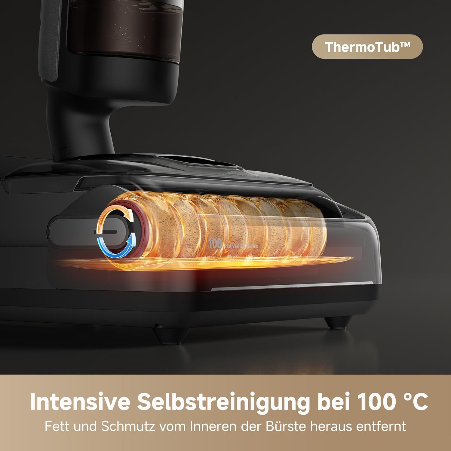 Dreame H15 Pro Wet Dry Vacuum Cleaner 21000Pa Suction GapFree AI Robot Arm Triple Edge 180 Degree Flat Design TangleCut Technology