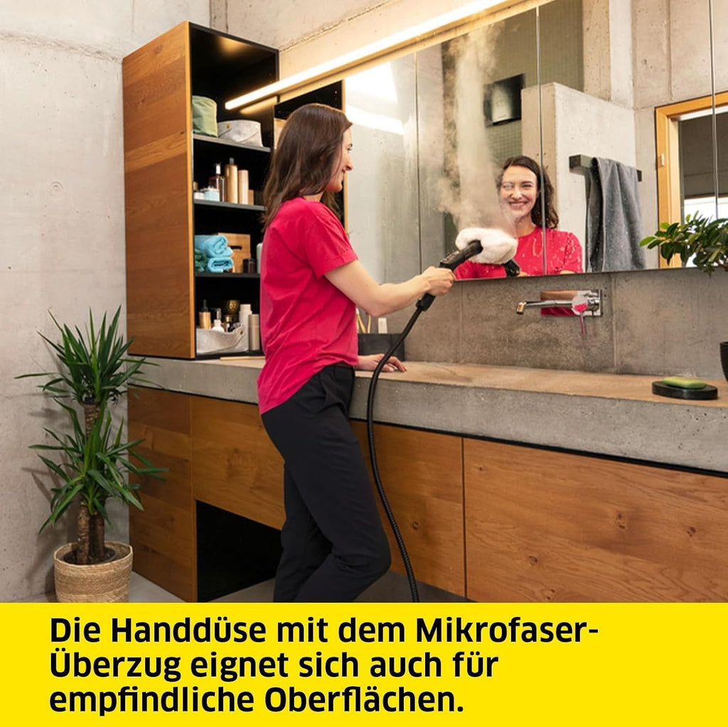 Karcher SC 4 Deluxe Steam Cleaner 4 Bar 130m2 Coverage EasyFix Floor Kit Included Professional Grade