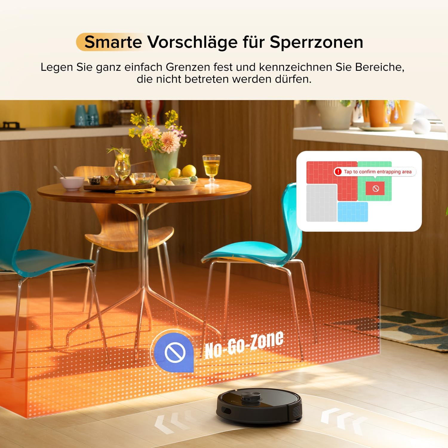 Roborock Q7 M5 Robot Vacuum 10000Pa Suction LiDAR Navigation 2-in-1 Vacuum Mop App Control Pet Hair Carpet 150min Runtime Black