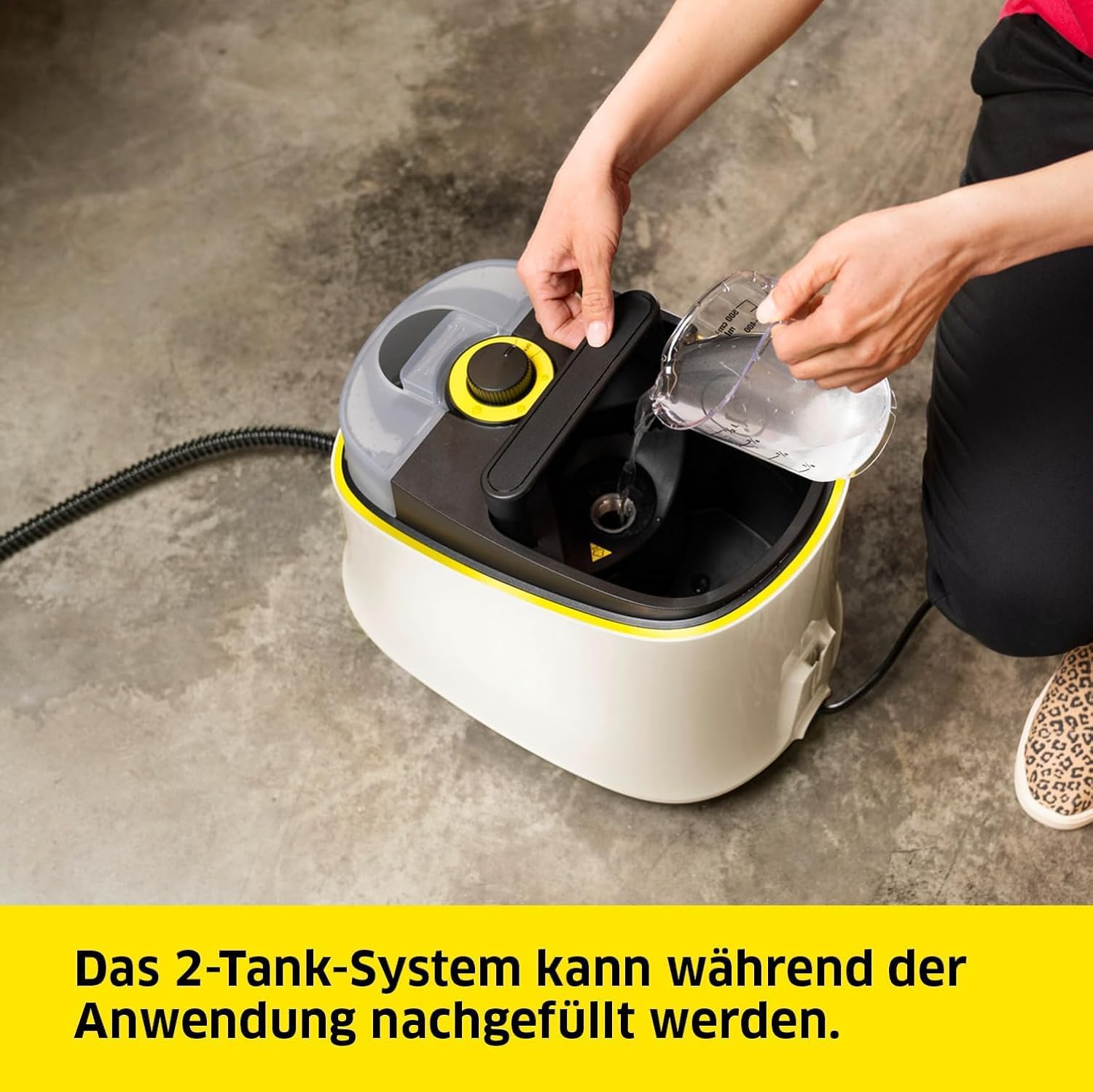 Karcher SC 4 Deluxe Steam Cleaner 4 Bar 130m2 Coverage EasyFix Floor Kit Included Professional Grade
