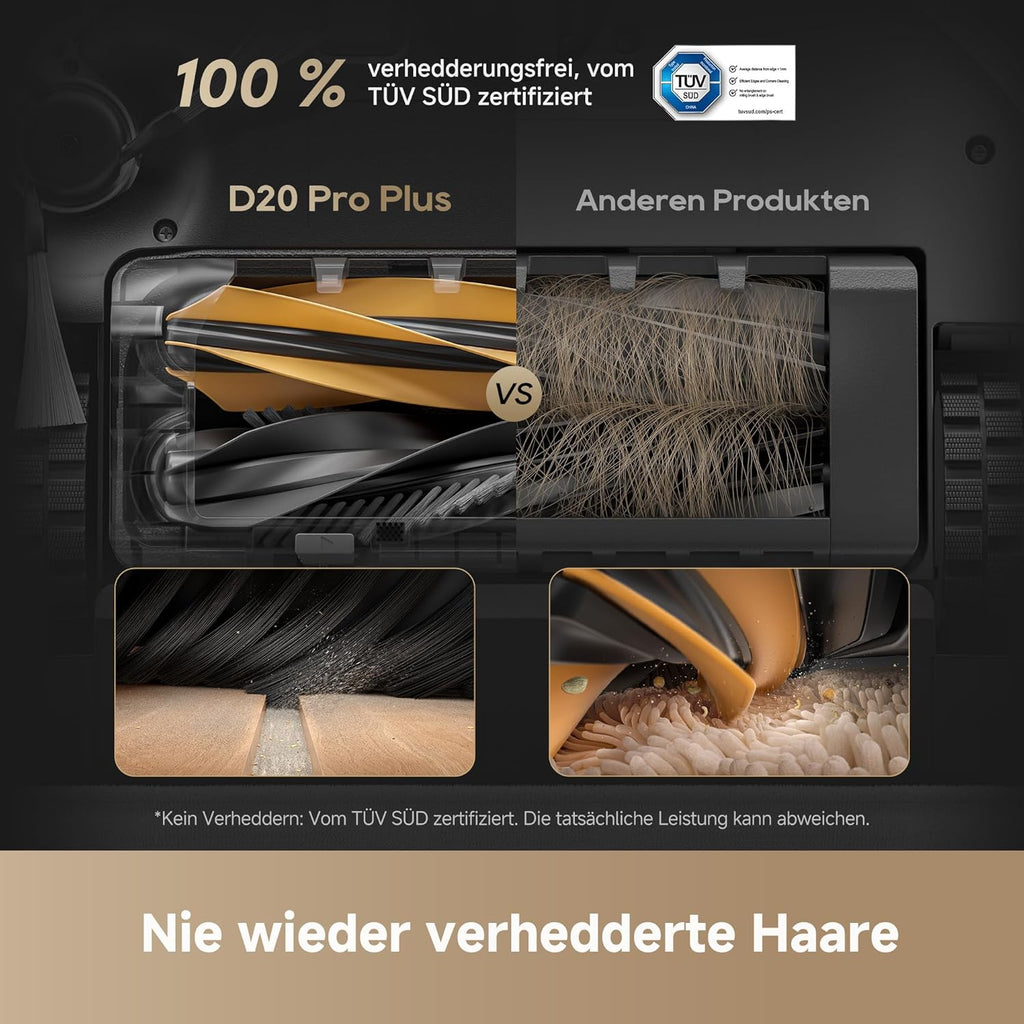 Dreame D20 Pro Plus Robot Vacuum Mop 13000Pa Pet Hair Carpet Hard Floor Self Empty LDS Navigation 5200mAh