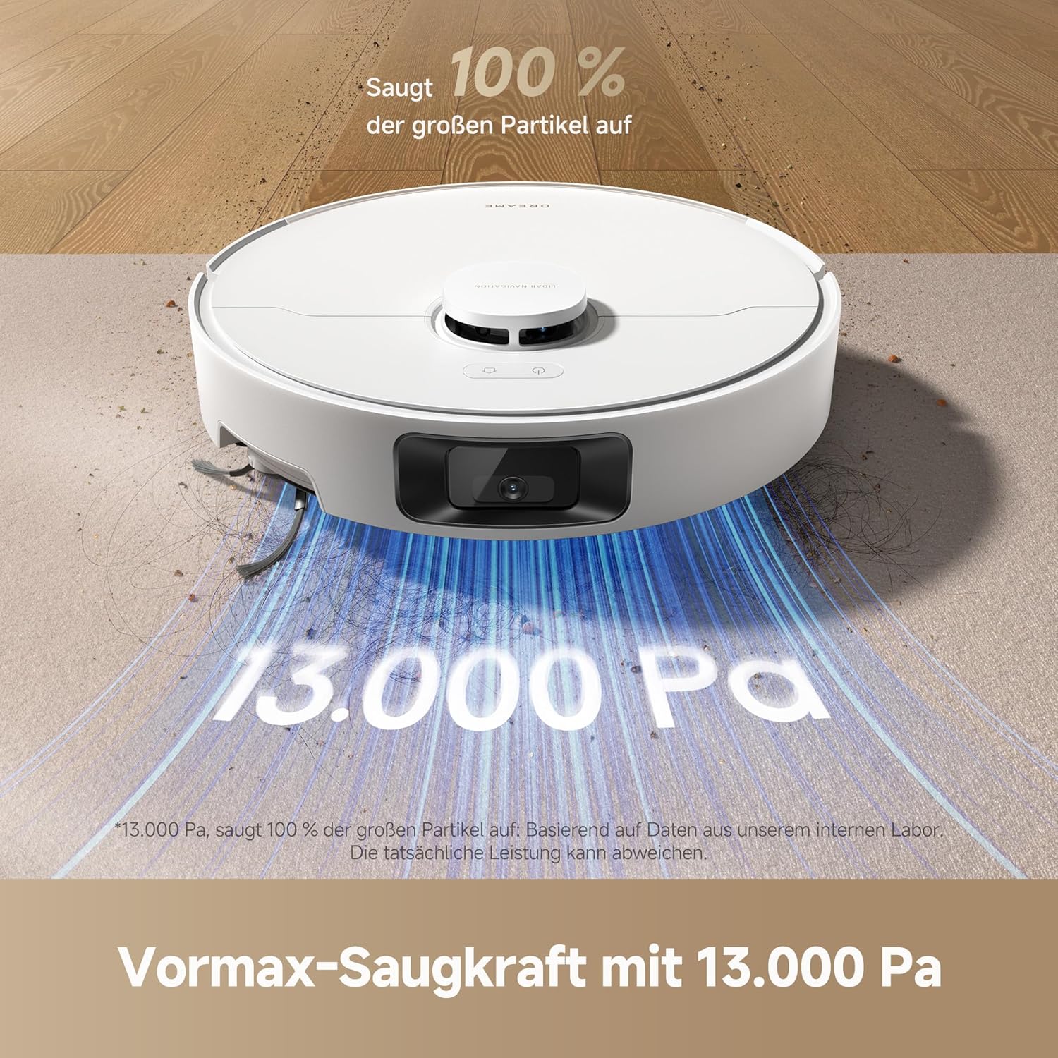 Dreame D20 Pro Plus Robot Vacuum Mop 13000Pa Pet Hair Carpet Hard Floor Self Empty LDS Navigation 5200mAh